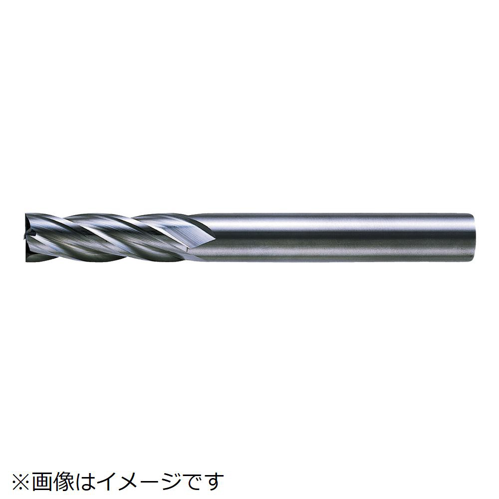 三菱Ｋ ４枚刃超硬センタカットエンドミル（セミロング刃長