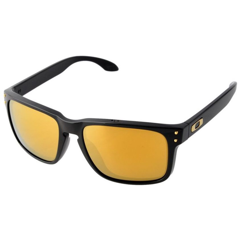 OAKLEY HOLBROOK【アジアフィット】（ポリッシュドブラック/24Kイリジウム）OO9244-20［サングラス］