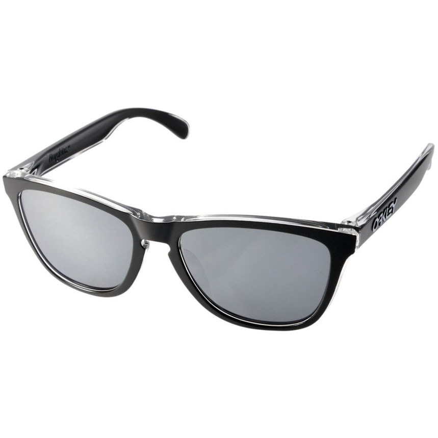 OAKLEY FROGSKINS【アジアフィット】（エクリプスクリア/ブラックイリジウム）OO9245-4954［サングラス］