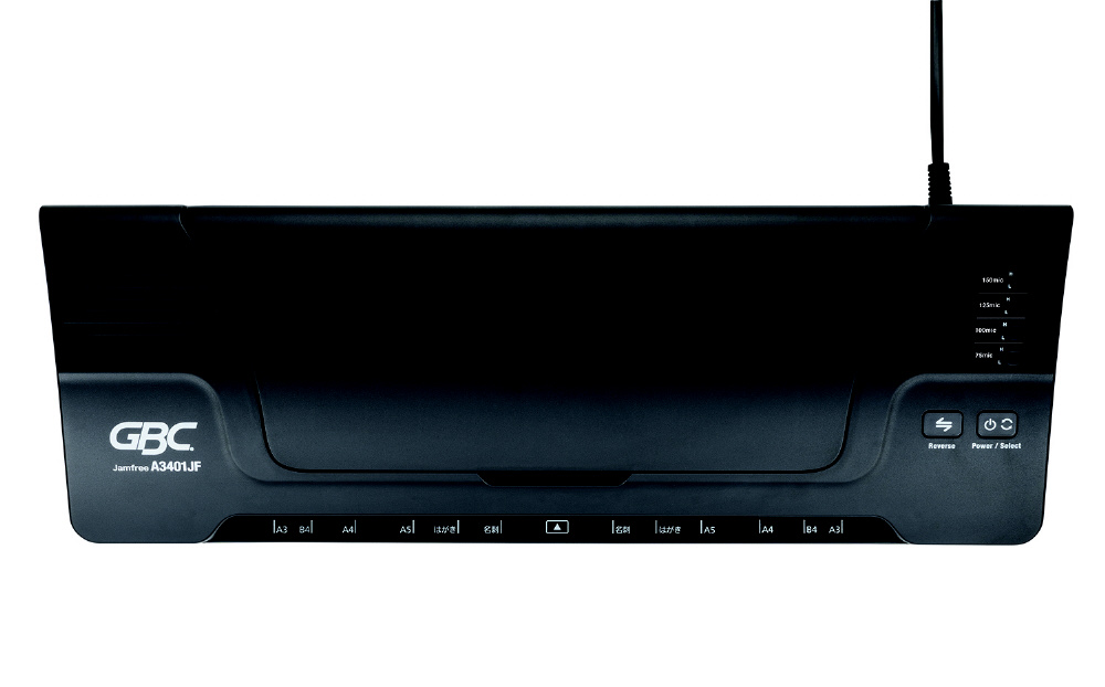 ジャムフリーラミネーター A3401JF-2B ブラック GBC JamFree A3401J