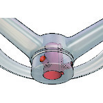 イマオ　ハンドル　デジタルダイアルハンドル車（加工付）　ハンドル径１３０ｍｍ SHKP13-KM15