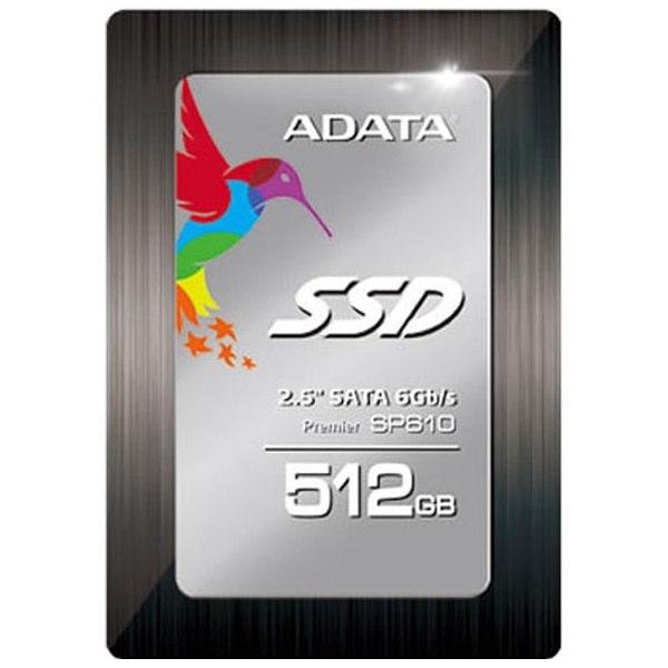 2.5インチSATA接続SSD　Premier SP610　ASP610SS3-512GM-C-R2（512GB）
