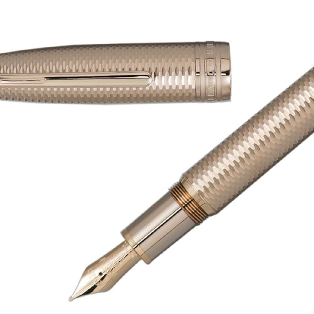 モンブラン 万年筆 146 ソリテール ジオメトリー シグニチャーゴールド モンブラン 万年筆 146 ソリテール ジオメトリー シグニチャーゴールド