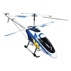 極空(ゴクー) ジャイアント RC3.5CHヘリ ブルー