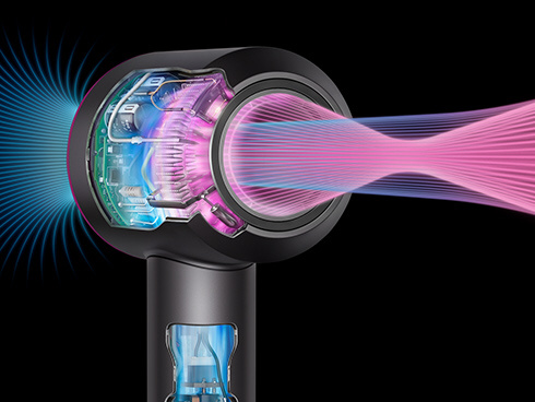 Dyson Supersonic ionic ヘアードライヤー フューシャ／ニッケル ...