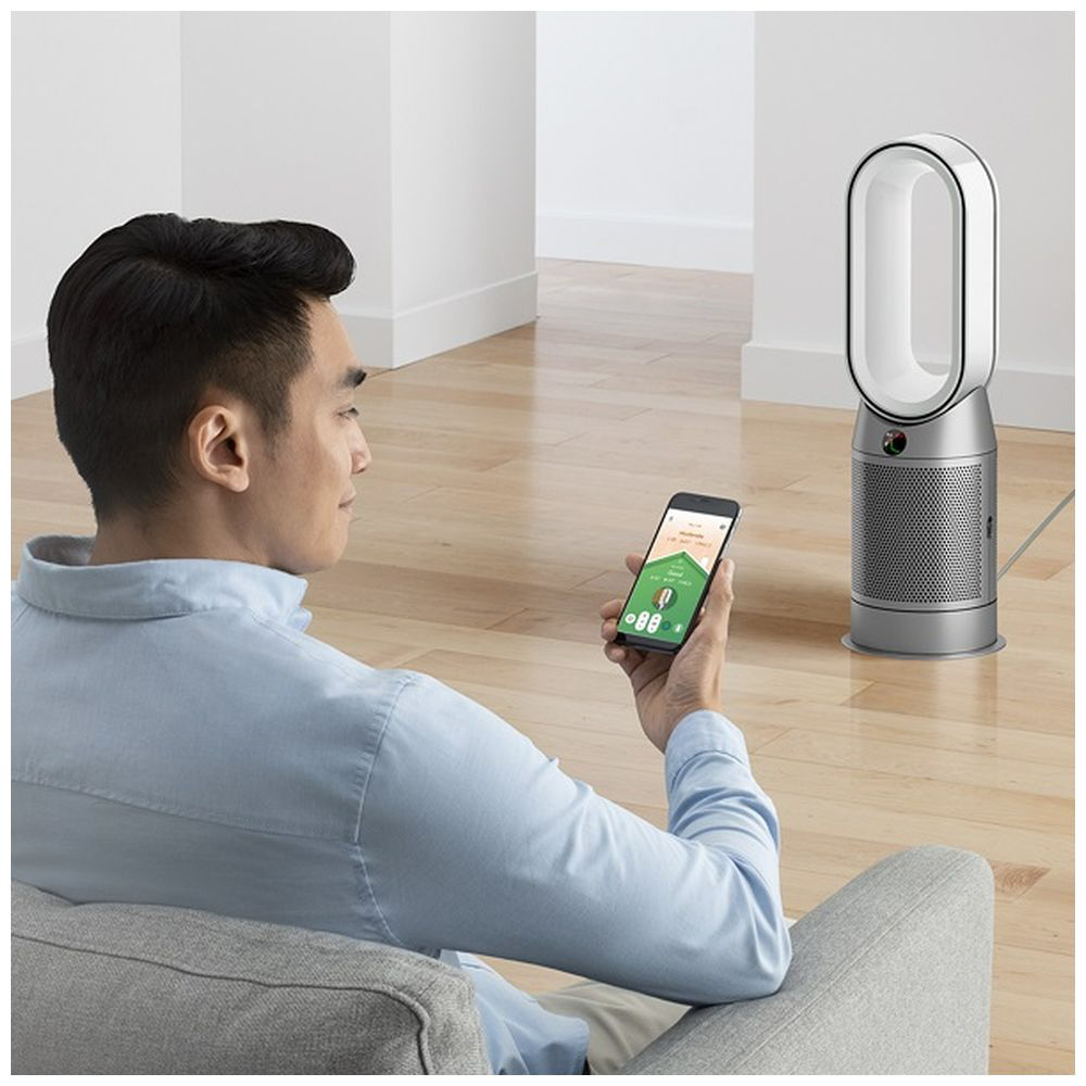 空気清浄ファンヒーター Dyson Purifier Hot + Cool ホワイト/シルバー