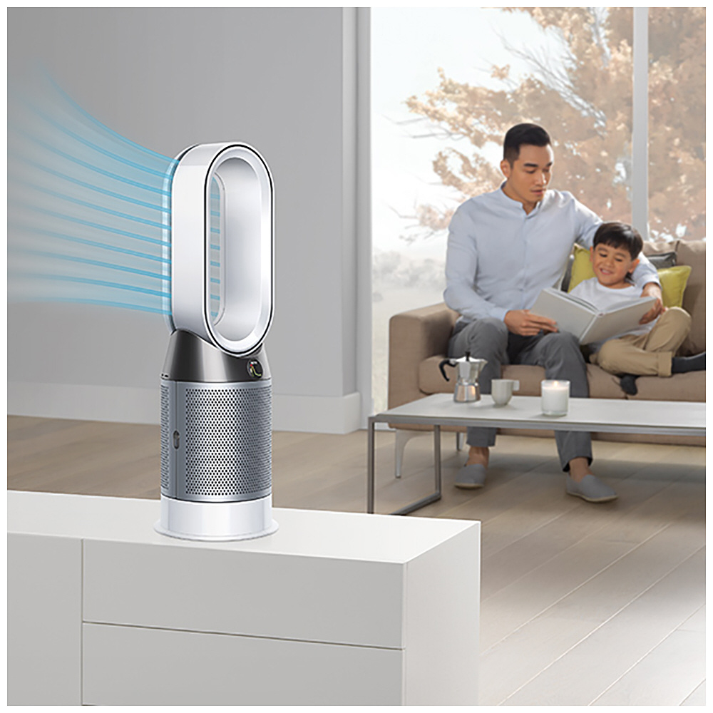 Dyson Pure Hot + Cool 空気清浄ファンヒーター_HP4AWS ホワイト