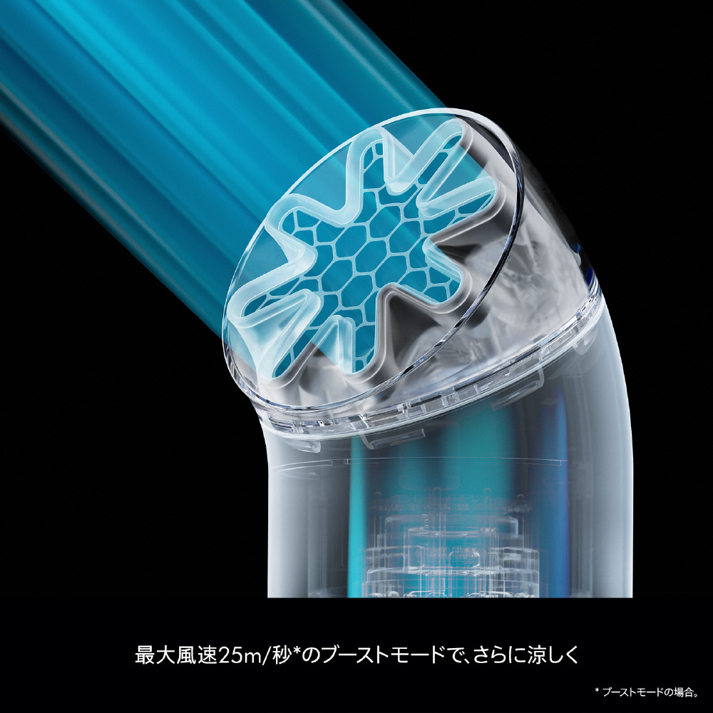 Dyson HushJet Mini Cool ハンディファン インク / コバルト PF01IC
