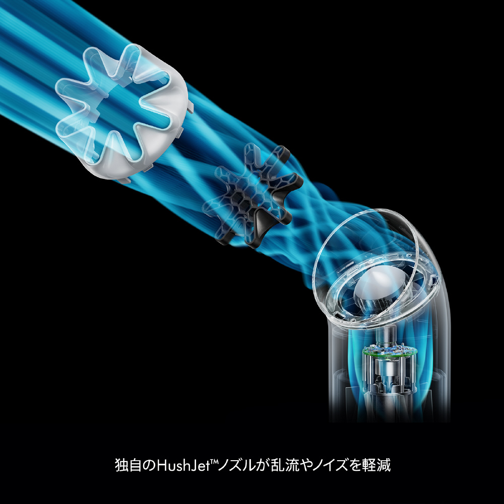 Dyson HushJet Mini Cool ハンディファン インク / コバルト PF01IC