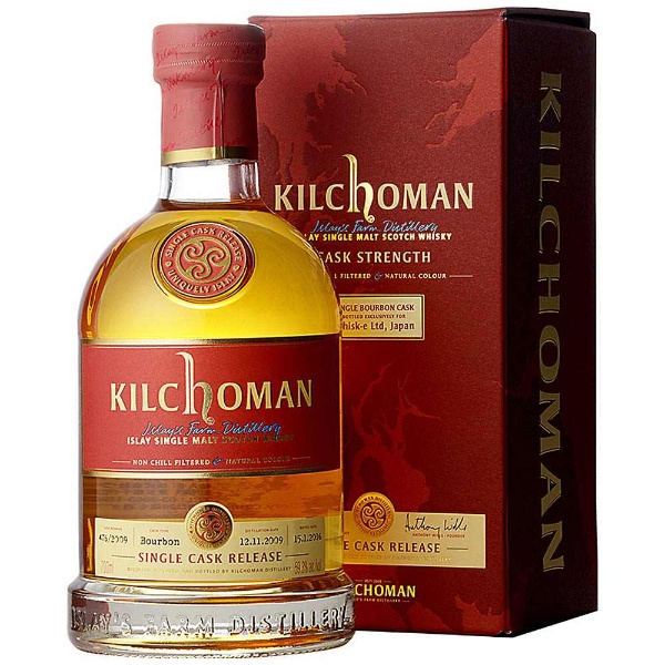 キルホーマン 100％アイラ 6年 700ml【ウイスキー】