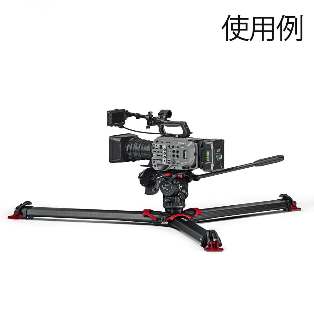 【Sachtler aktiv6 flowtech75 MS】フローテック システムaktiv6 flowtech75 MS（S2064S-FTMS）】 Sachtler