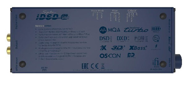 ハイレゾ対応DAC&ヘッドフォンアンプ micro iDSD Signature iFI ハイレゾ対応DAC&ヘッドフォンアンプ micro iDSD Signature iFI