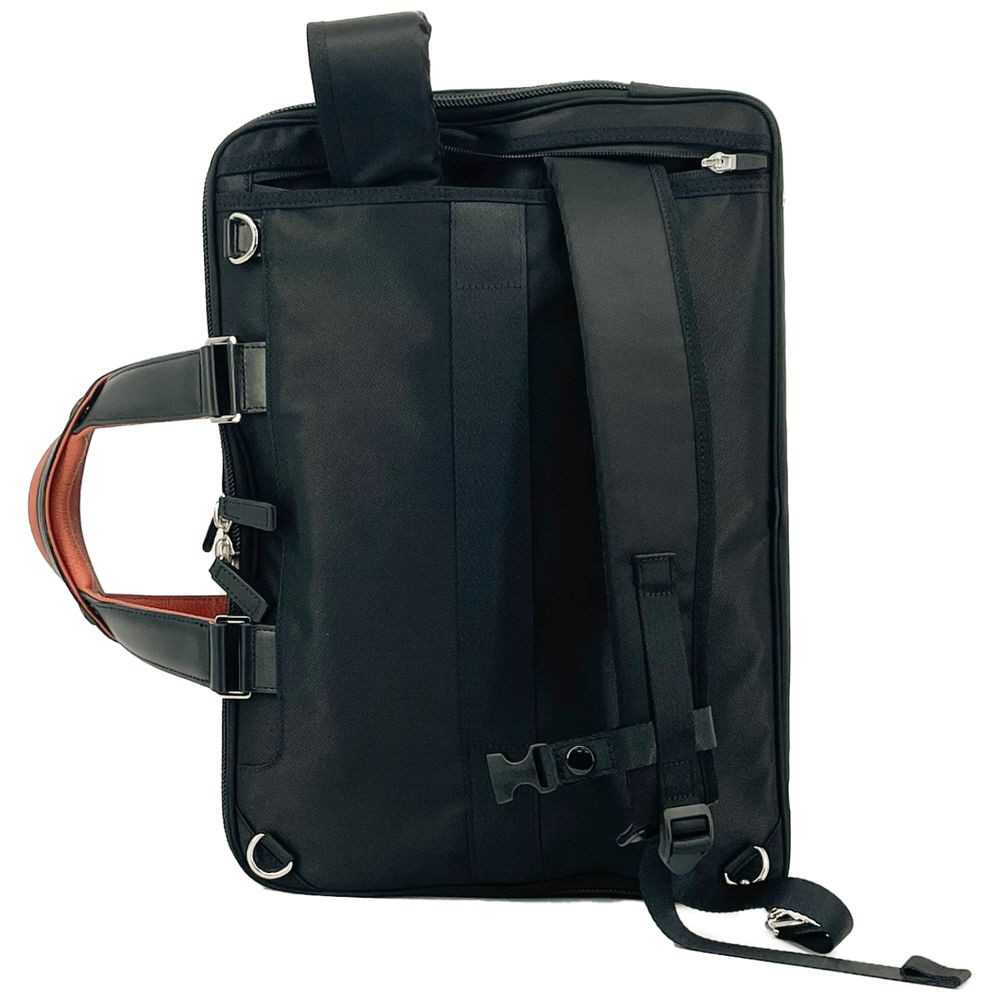 3WAY拡張機能付 ビジネスバッグ EPID4（エピッド4） ブラック/オレンジ