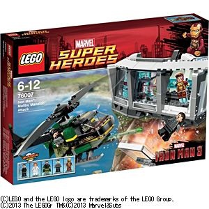 LEGO 76007 アイアンマン マリブのマンションアタック