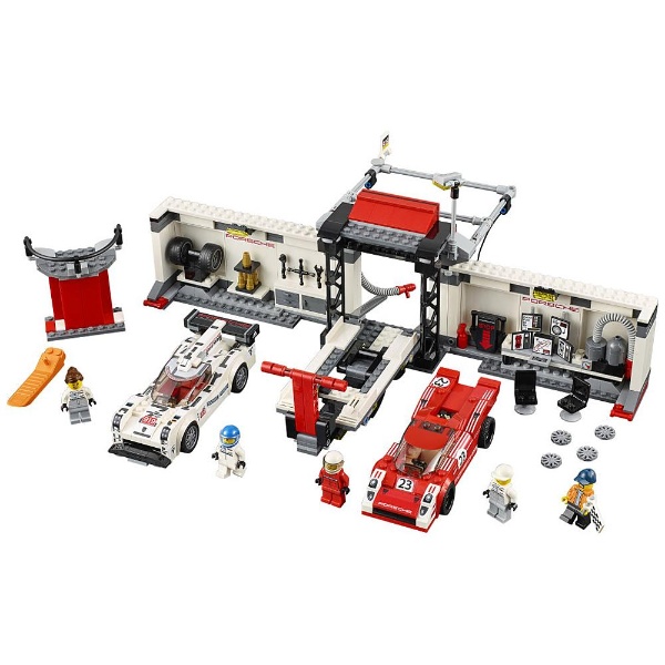 買取】LEGO（レゴ） 75876 スピードチャンピオン ポルシェ 919 レゴ75876 スピードチャンピオンポルシェ919 ピットレーン