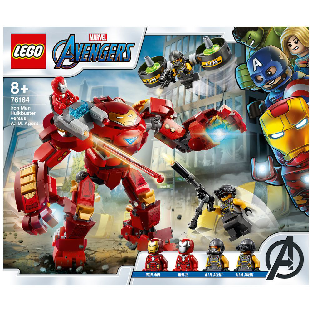 LEGO（レゴ） 76164 スーパー・ヒーローズ アイアンマン・ハルクバスター vs． A．I．M．エージェント