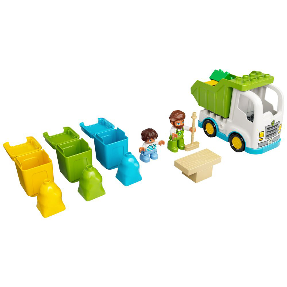 LEGO（レゴ） 10945 デュプロのまち ごみ収集車とリサイクル_2