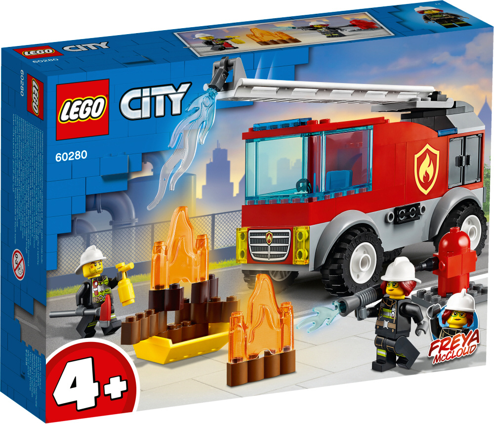 LEGO（レゴ） 60280 シティ 消防はしご車_1