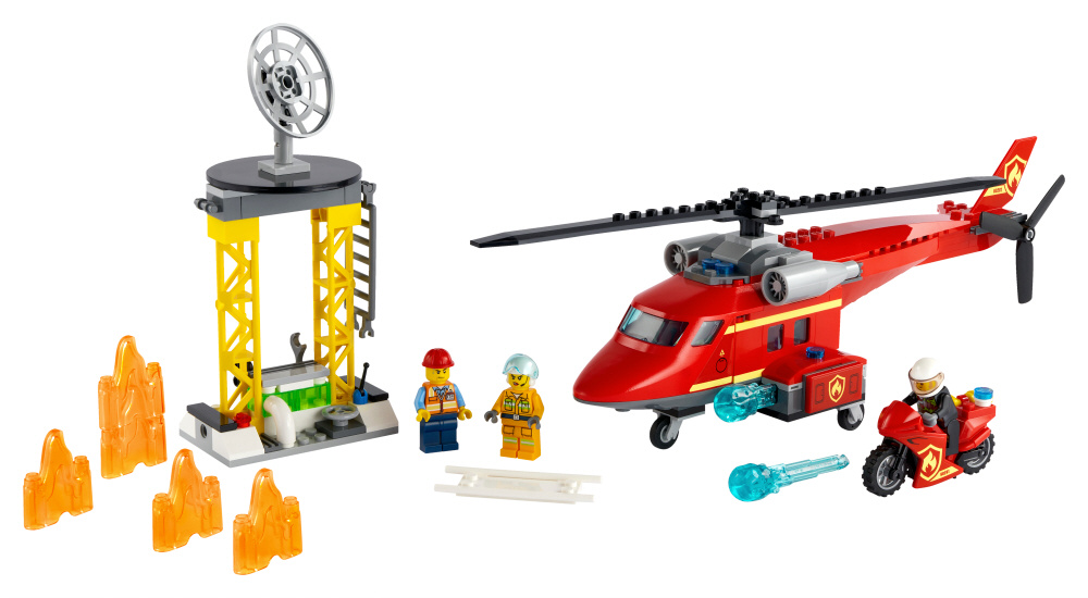 LEGO（レゴ） 60281 シティ 消防レスキューヘリ｜の通販はソフマップ