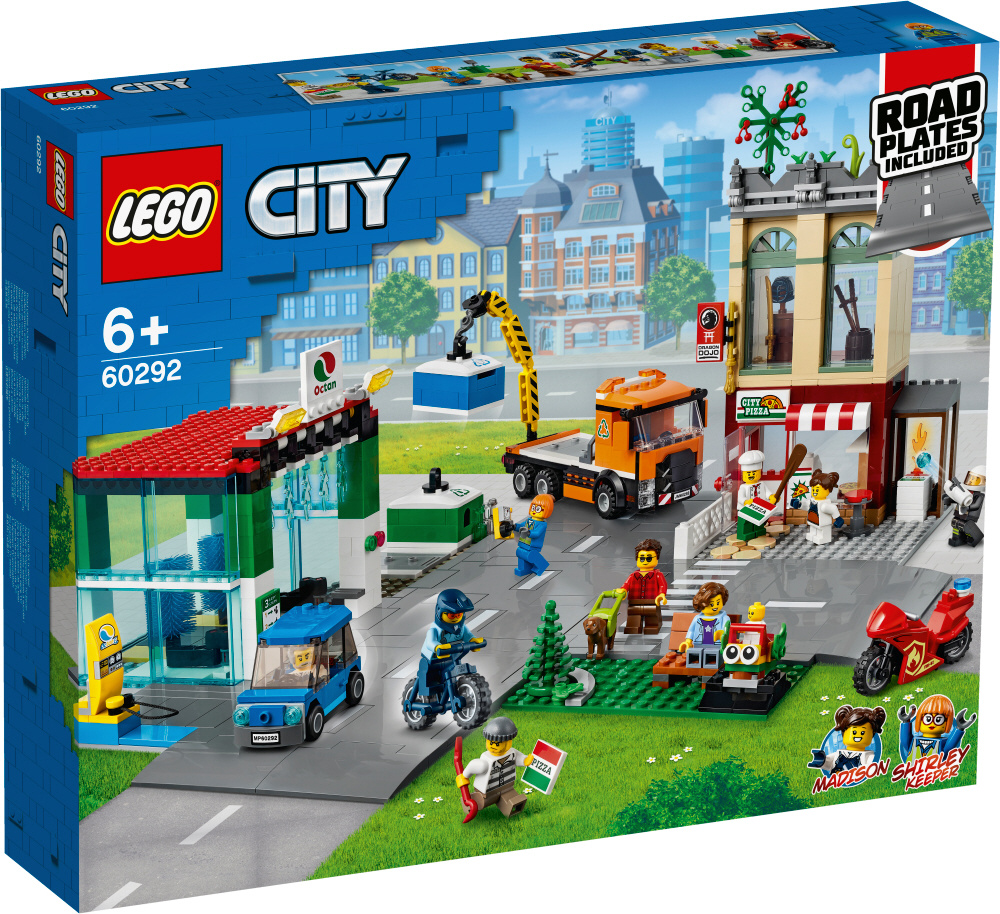 LEGO（レゴ） 60292 シティ レゴシティのタウンセンター ロードプレート付_1