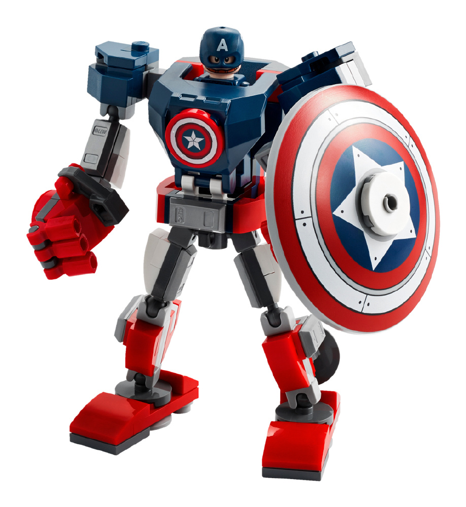 LEGO（レゴ） 76168 スーパー・ヒーローズ キャプテン・アメリカ・メカスーツ