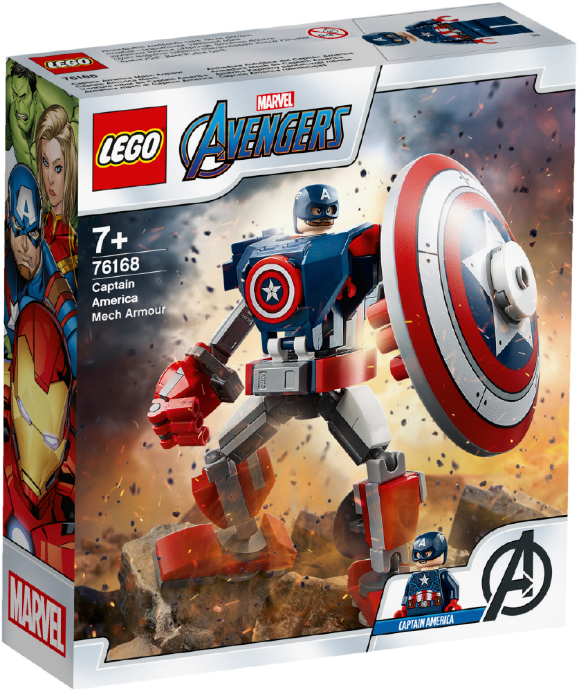 LEGO（レゴ） 76168 スーパー・ヒーローズ キャプテン・アメリカ・メカスーツ_1