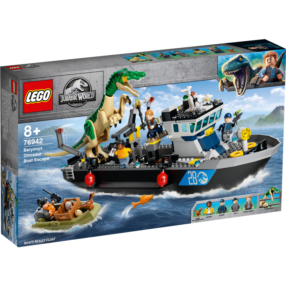 LEGO（レゴ） 76942 ジュラシック・ワールド バリオニクスの水上脱出