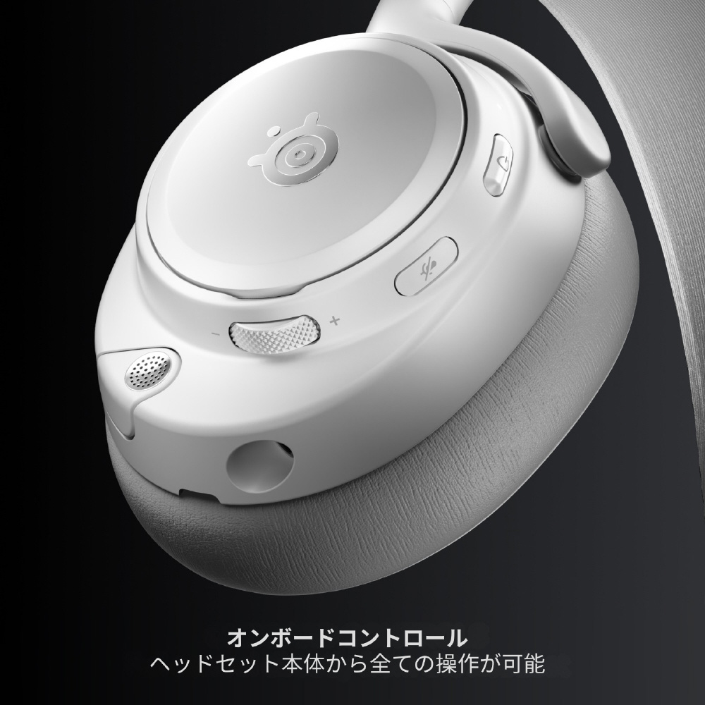 61722 ゲーミングヘッドセット Arctis Nova Pro Omni White