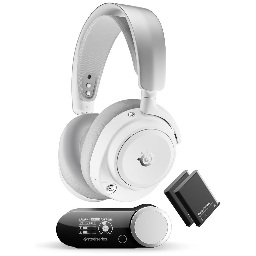 61722 ゲーミングヘッドセット Arctis Nova Pro Omni White