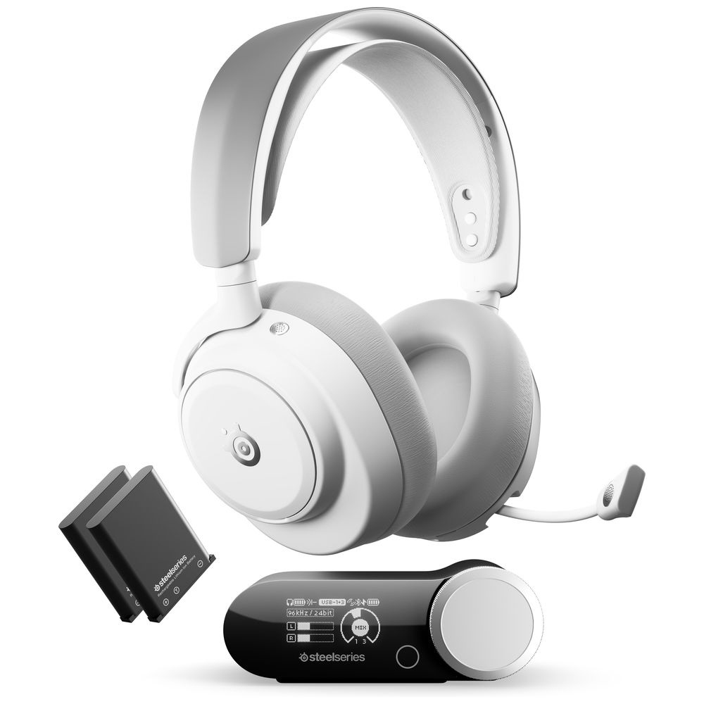 61722 ゲーミングヘッドセット Arctis Nova Pro Omni White