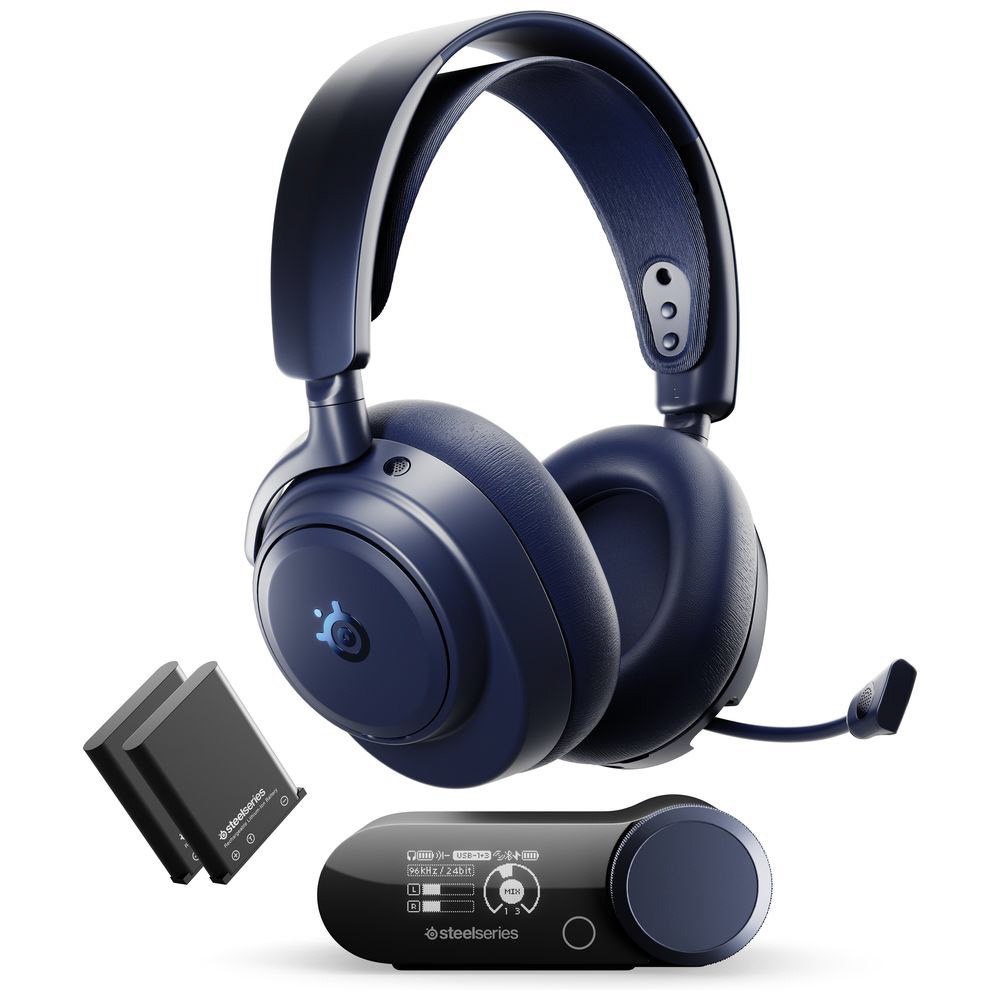 61723 ゲーミングヘッドセット Arctis Nova Pro Omni MidnightBlue