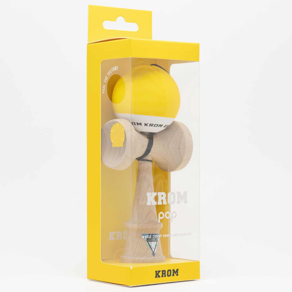 KROM Kendama(けん玉) POP オレンジ - スポーツ