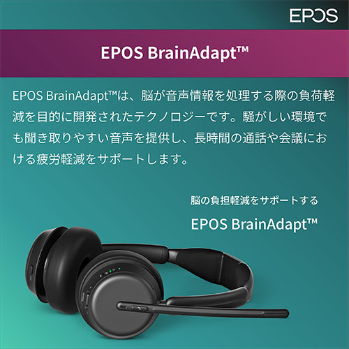ヘッドセット＋充電スタンド IMPACT 1061 EPOS-1001135 ［ワイヤレス