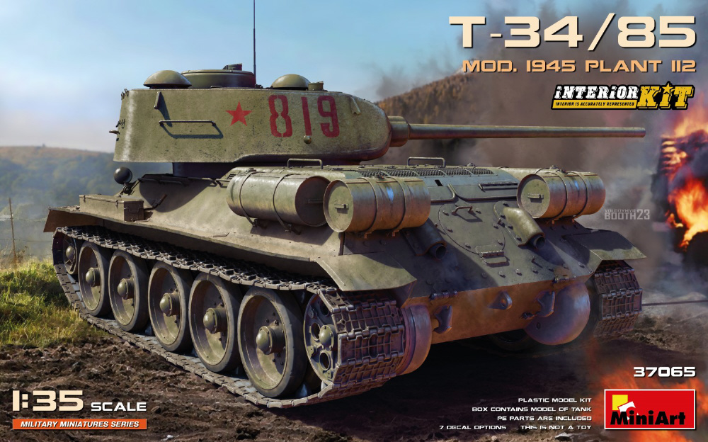 1/35 T-34-85 1945年 第112工場製 インテリアキット｜の通販は