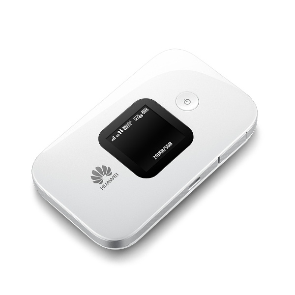 SIMフリー】HUAWEI E5577 ホワイト [E5577S-324] LTE/Wi-Fi［無線a/b/g