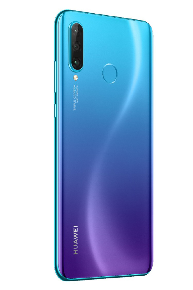 HUAWEI P30 lite Peacock Blue「51093NRT」Kirin 710 6.15型ワイド