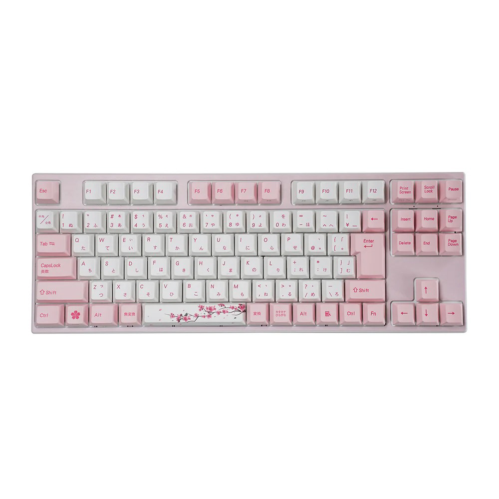 ゲーミングキーボード (ジャスミン軸 V3) Sakura 桜 vm-apc92-skr