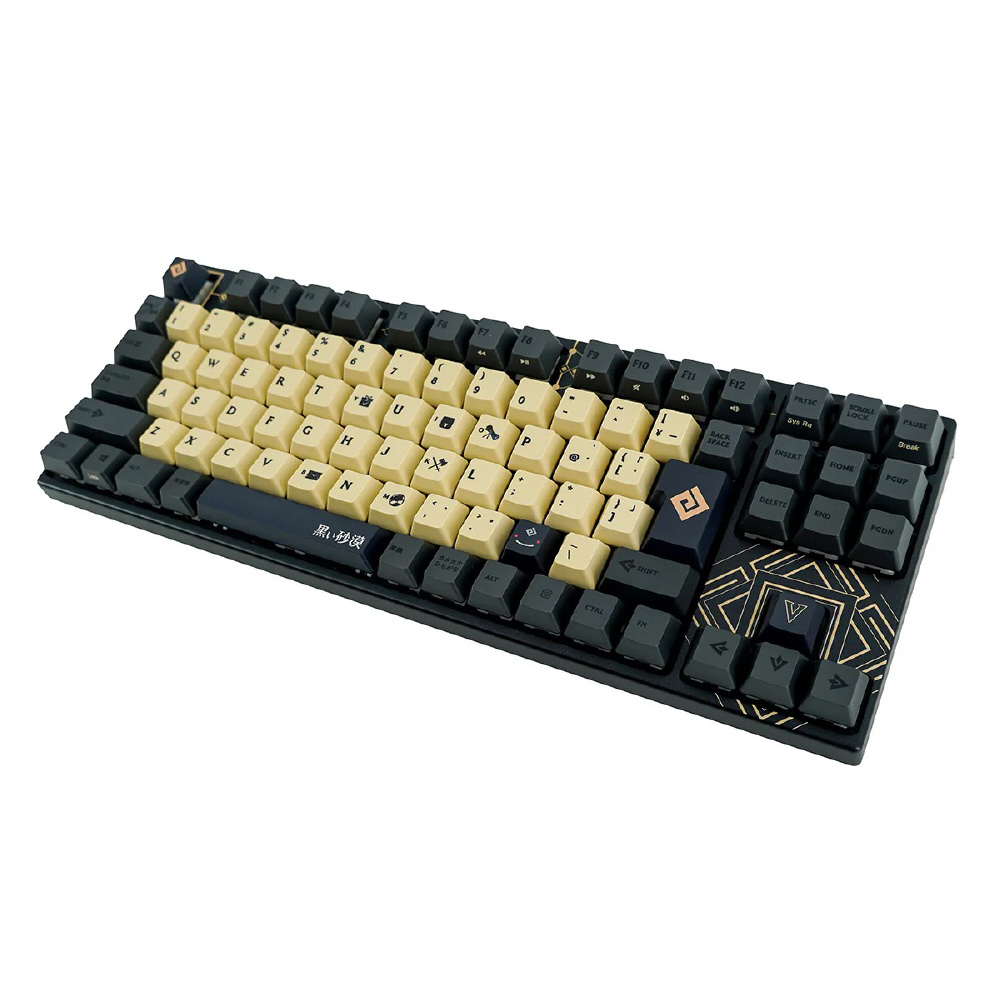 ゲーミングキーボード ふもコレ × 黒い砂漠(デイジー軸) fc-kb92