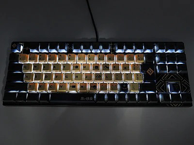 ふもコレ　ボルチモアverキーボード　デイジー軸 ふもコレ ボルチモアverキーボード デイジー軸 FumoColle x Azur