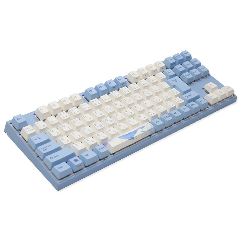 ゲーミングキーボード 92 Sea Melody JIS(サクラ軸V2) ブルー vm-vem92-a038-sakura ［有線 /USB］  【sof001】