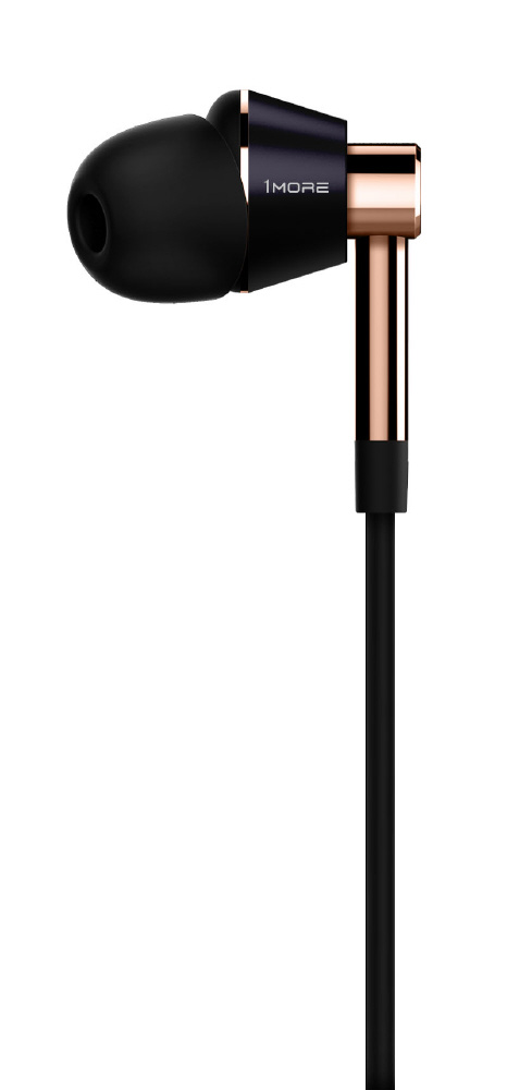 1 MORE Triple-Driver ゴールド イヤホン 有線 3.5mm カナル型