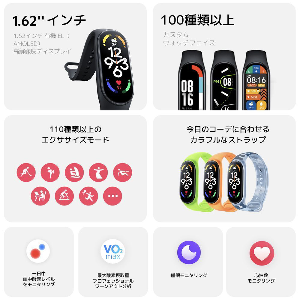 Mi Band   交換ベルト ダイヤモンドパターン グリーン１本