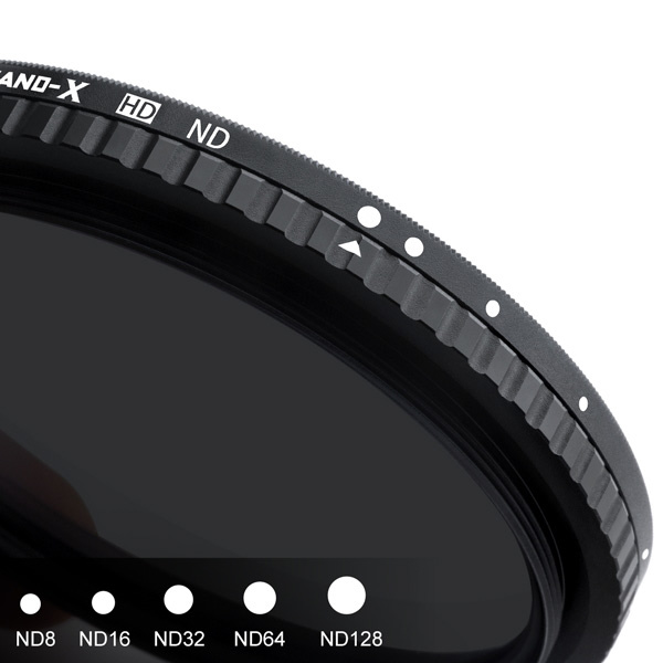 NANO-X バリアブル(可変式) NDフィルター 82mm 減光範囲ND8 NANO-X バリアブル(可変式) NDフィルター 82mm 減光範囲ND8