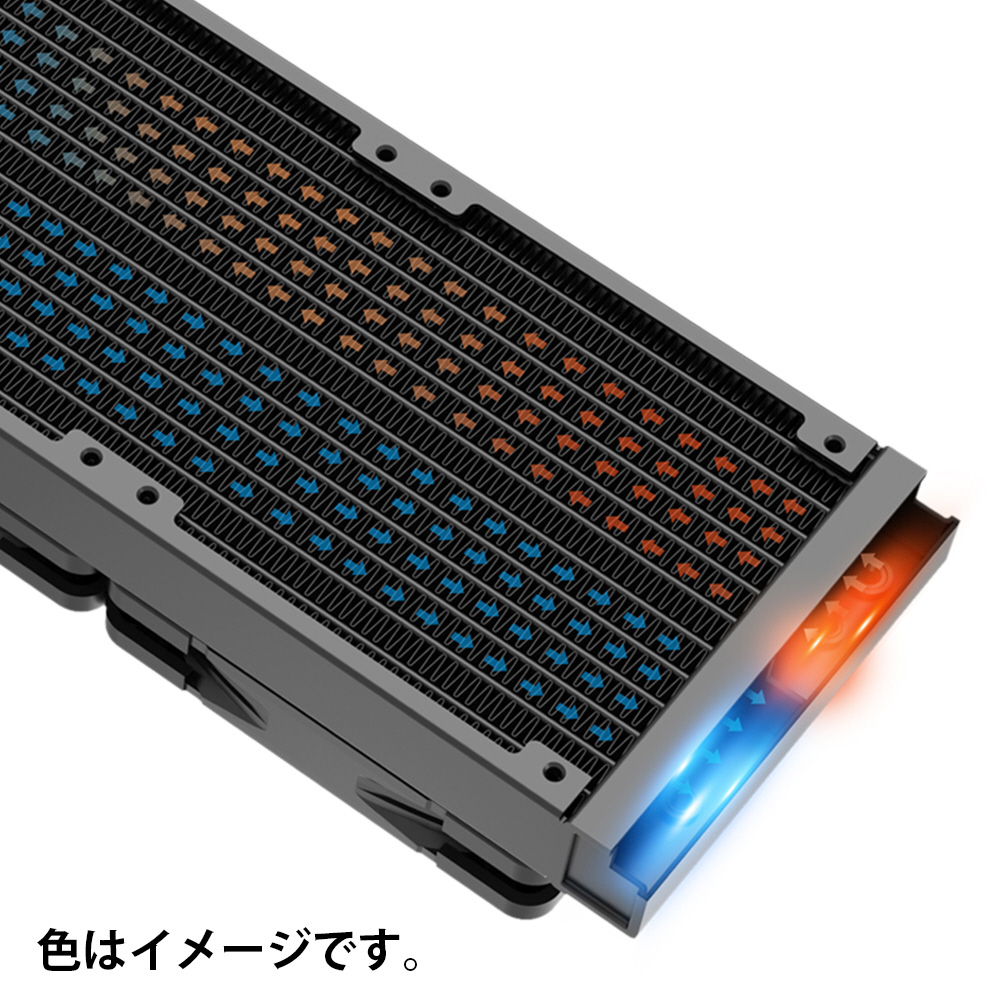 水冷CPUクーラー 120mmファンｘ3 [LGA115X/1200/1700/20XX・AM3/AM4