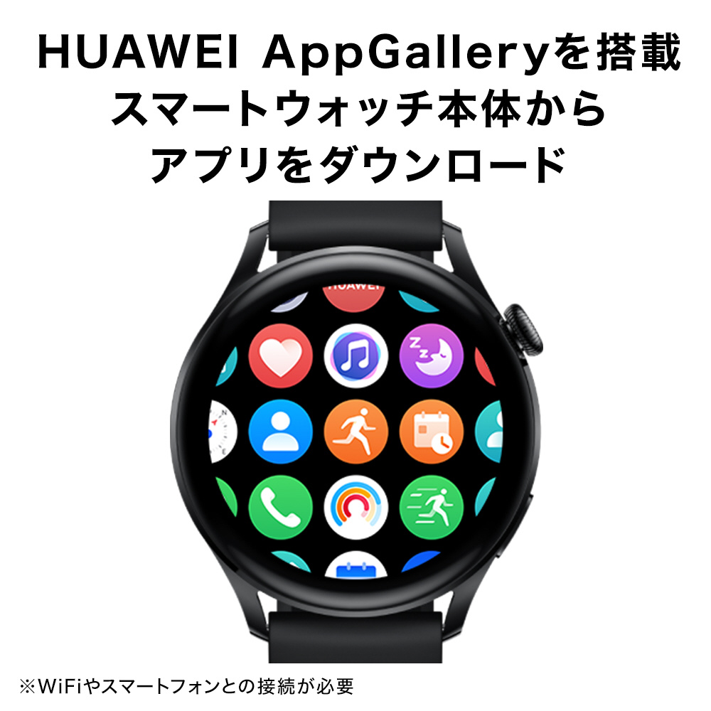 HUAWEI WATCH 3/Stainless Steel クラシックモデル