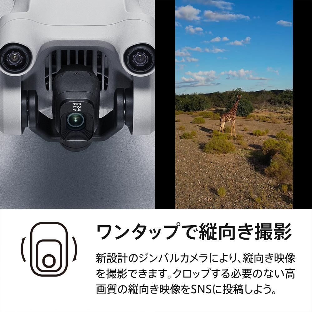 ドローン】DJI Mini 3 Pro RC ディスプレイコントローラー付き 長時間