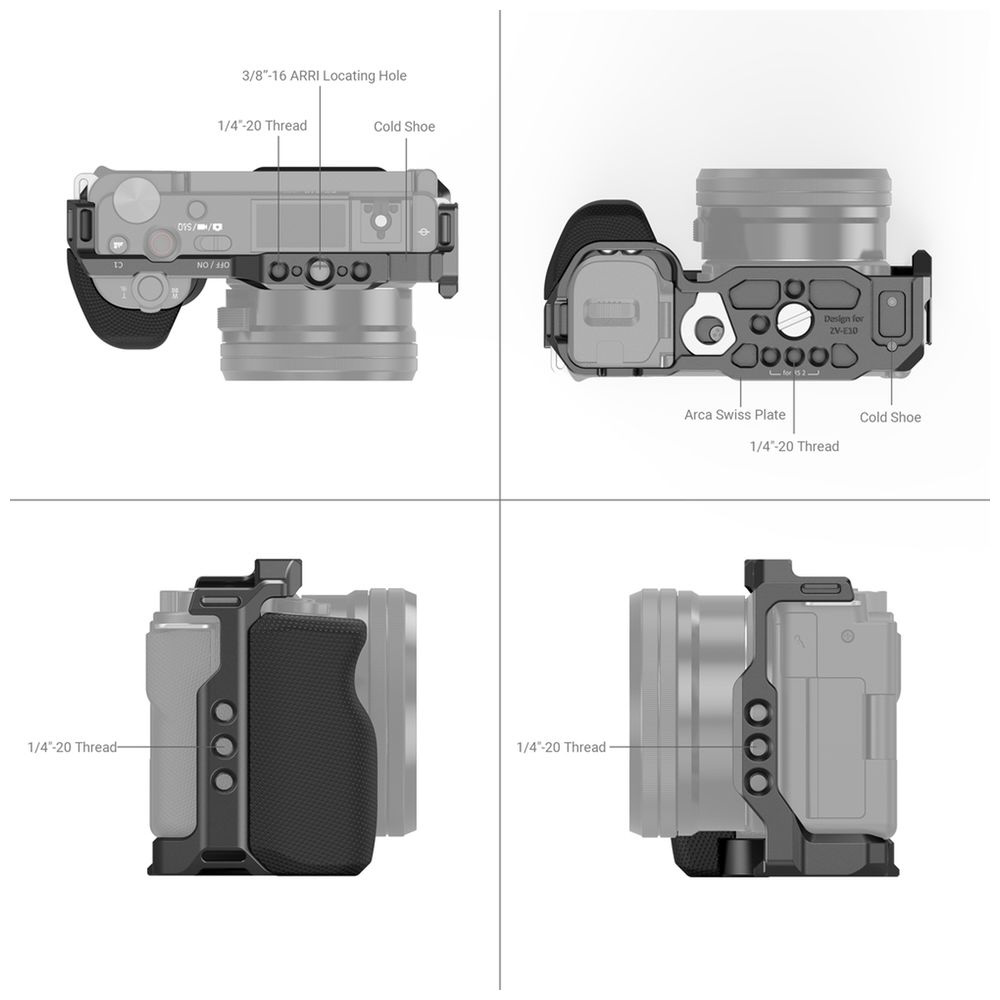 Sony ZV-E10用 グリップ付きケージ 3538｜の通販はソフマップ