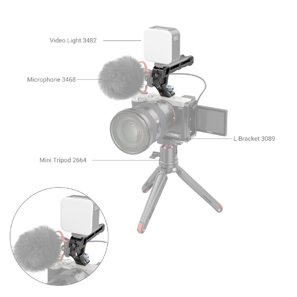 SmallRig 3538B＆SmallRig トップハンドル 3765 Amazon | SmallRigコールドシュートップハンドル カメラサポート