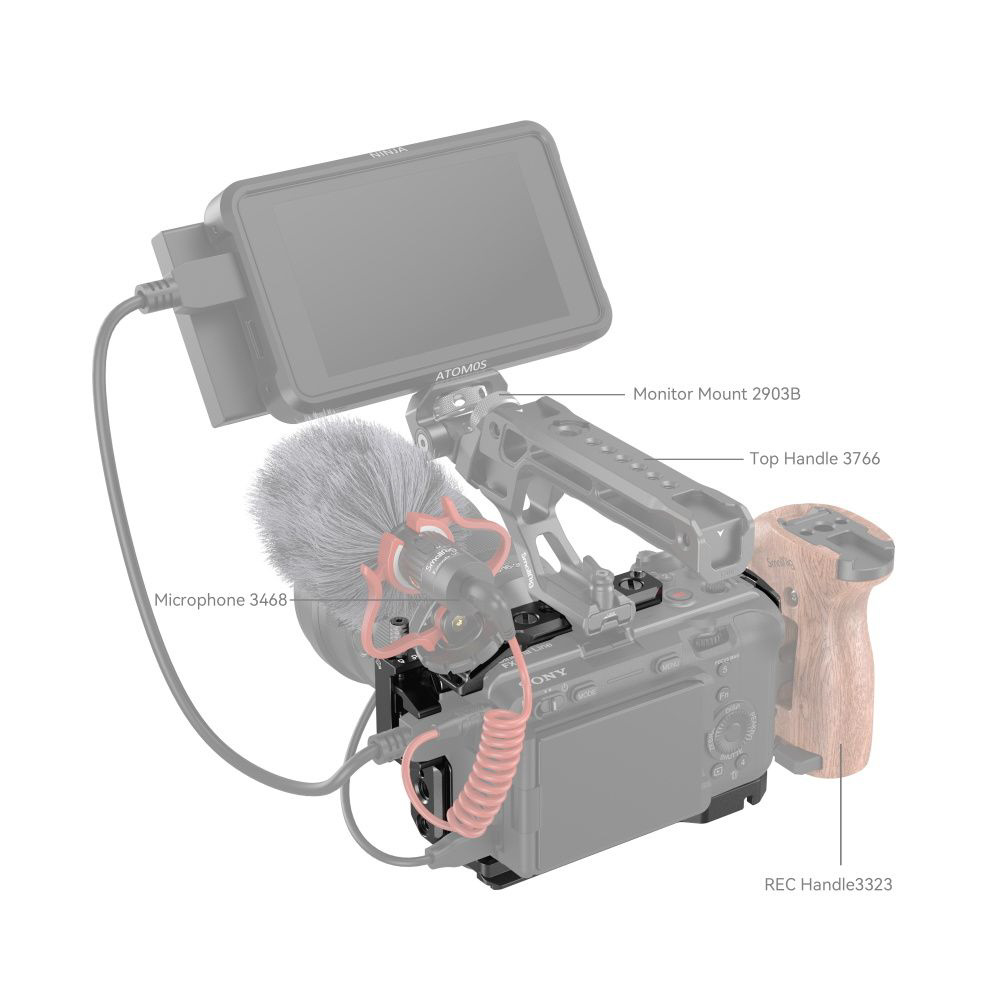 Sony FX30 / FX3用カメラケージ4183 SR4183｜の通販はソフマップ