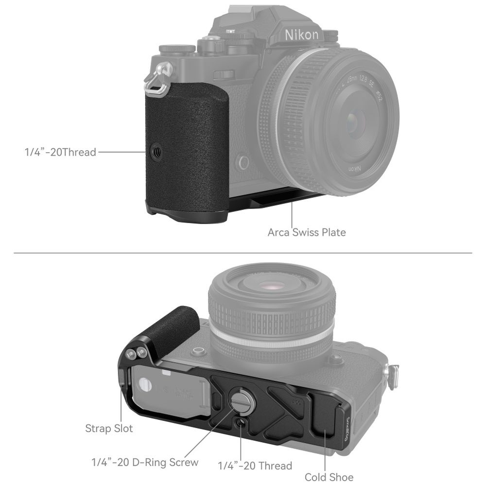 Nikon Z fcミラーレスカメラ用L型グリップ(ブラック)4263 Nikon Z fcミラーレスカメラ用L型グリップ(ブラック)4263